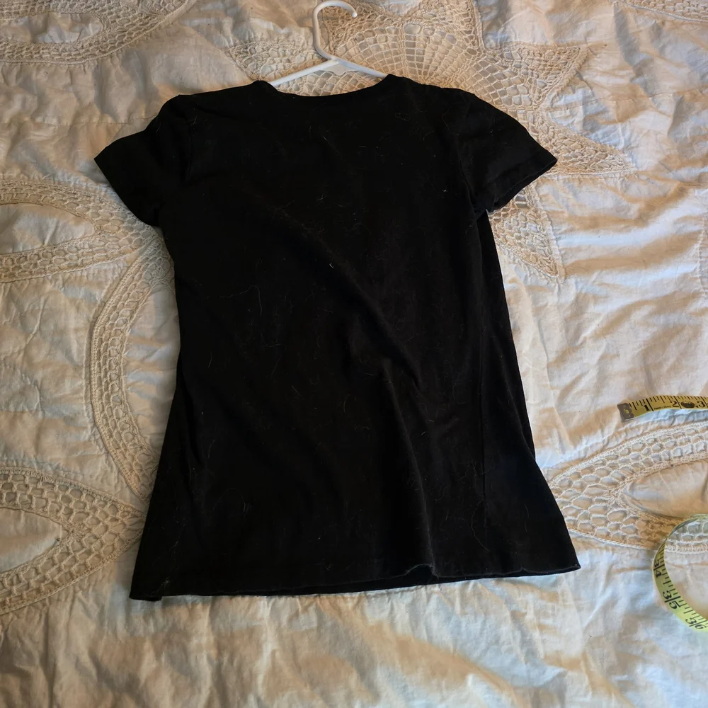 2000's Goth Shamrock Fairy Baby Tee From Hot Topic - Picture 3 of 4